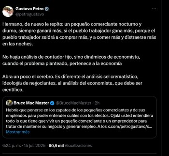 El jefe de Estado sostuvo