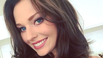 La modelo usó un color