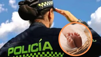 Mujer dio a luz en