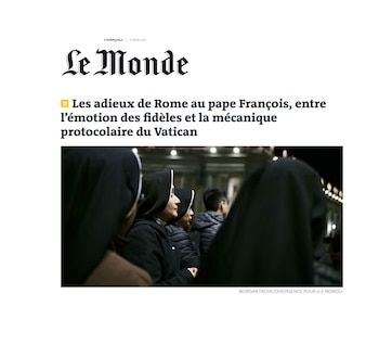 Le Monde hizo foco en