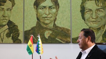 Luis Arce le dice "no te equivoques" a Morales respecto al alzamiento militar
