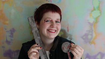 Maud Angelica Behn en una