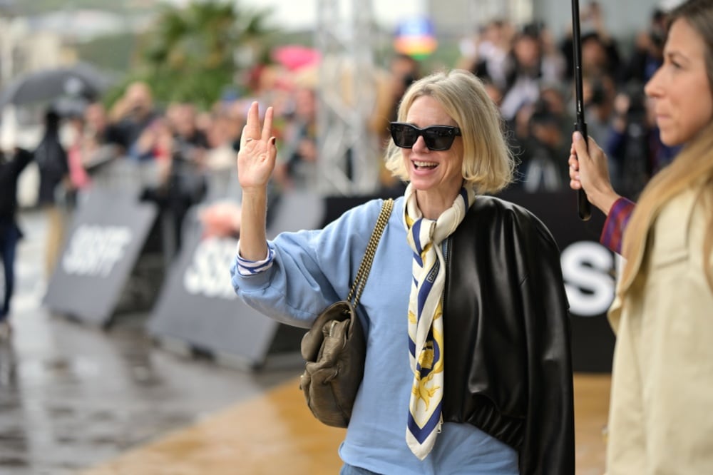 Naomi Watts llega a San Sebastián (Foto: Gari Garaialde)