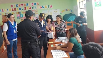 Ferreñafe: inmovilizan 11 cédulas de votación manipuladas en segunda vuelta electoral.(FB:@La Noticia Clave)