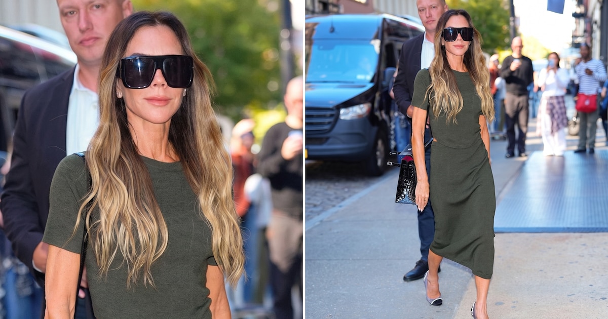 El accesorio XXL de Victoria Beckham que convirtió las calles de Nueva York en una pasarela