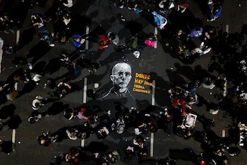Indio Solari - Plaza de Mayo - Drone