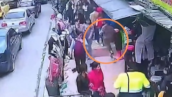 El criminal intentó huir, pero