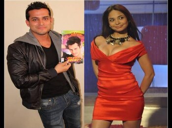 Christian Domínguez y su exesposa