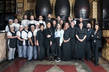 El personal de Casa Montaña