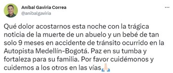 Trino del gobernador Aníbal Gaviria