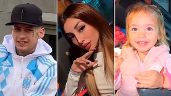 L-Gante, Támara Báez y la