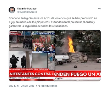 Tuit de Eugenio Burzaco