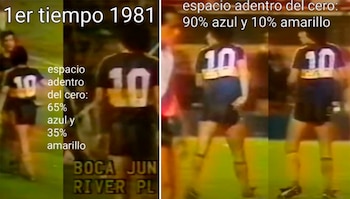 Las capturas que compartió el