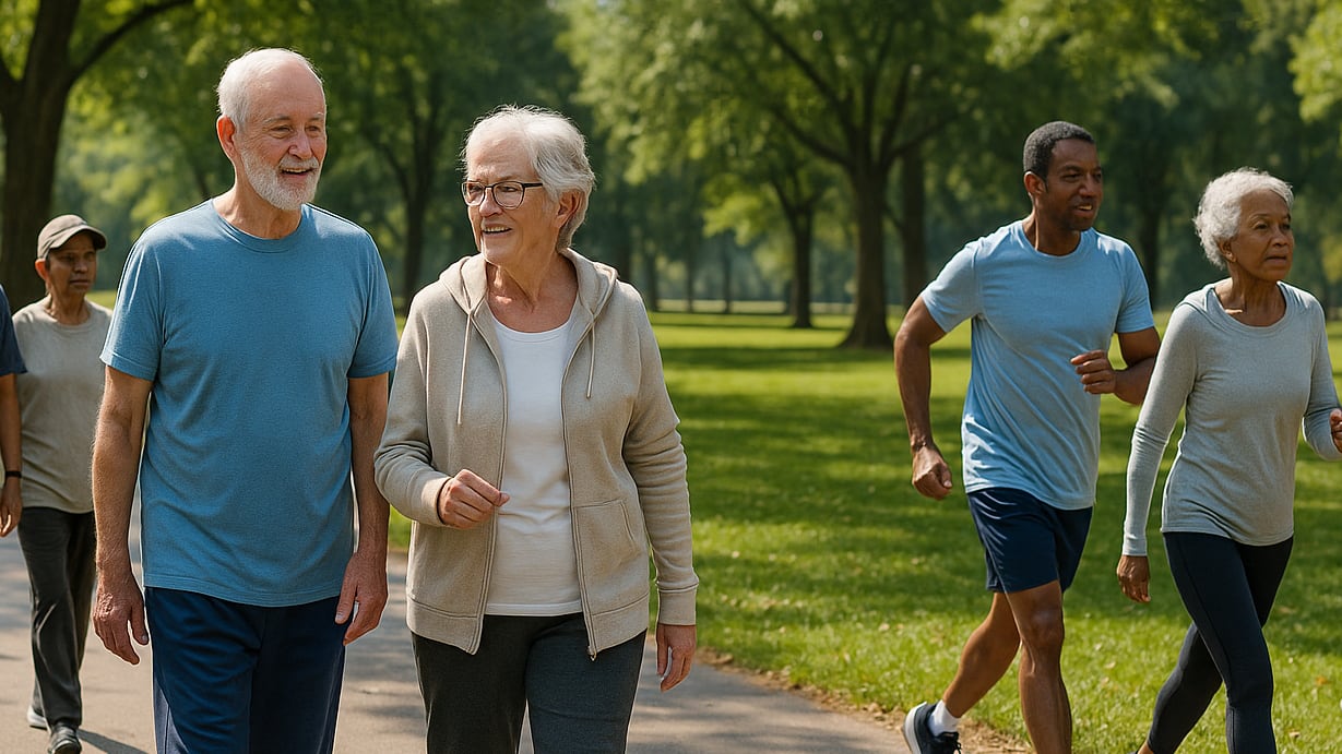 Caminar al aire libre estimula la creatividad hasta un 81% más que estar sentado, según la revista The Lancet (Imagen Ilustrativa Infobae)