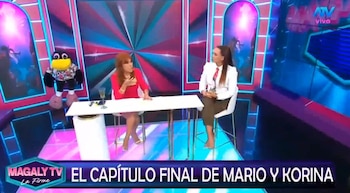 Korina Rivadeneira cuenta quién terminó su relación con Mario Hart y revela el duro punto de quiebre. Captura: Magaly TV La Firme.
