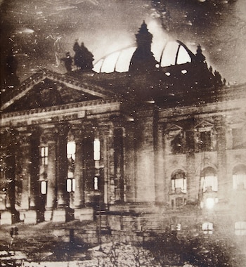 El incendio del Reichstag, el