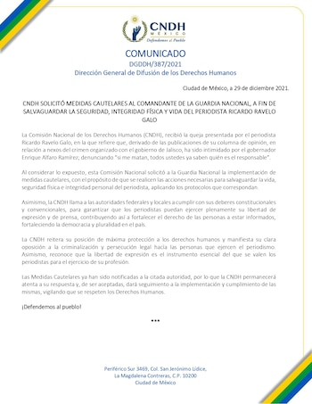 La Comisión Nacional de los