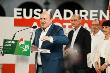 El presidente del EBB, Andoni