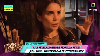 Fiorella Retiz asegura que está