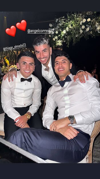 Correa, Almada y Palacios en