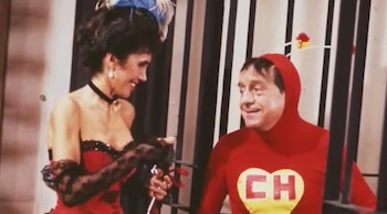 Florinda Meza durante una de