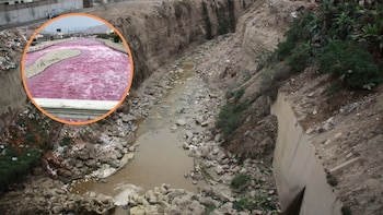 El río Rímac, que abastece