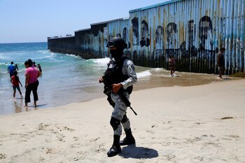 La semana pasada un migrante