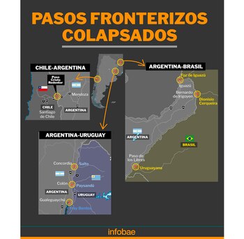 Miles de turistas argentinos colapsaron