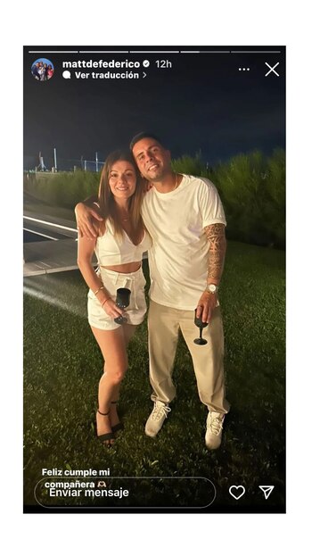 Matías y Agustina, superenamorados