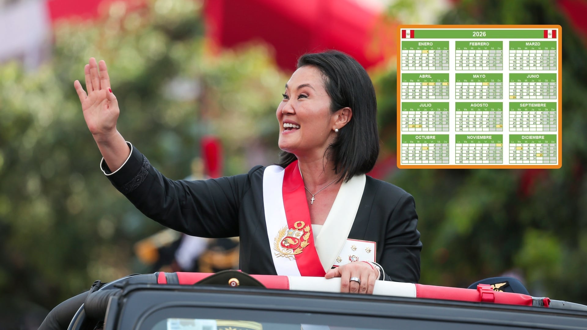 Keiko Fujimori prometió no eliminar feriados ni aumentarlos para “promover el turismo interno”