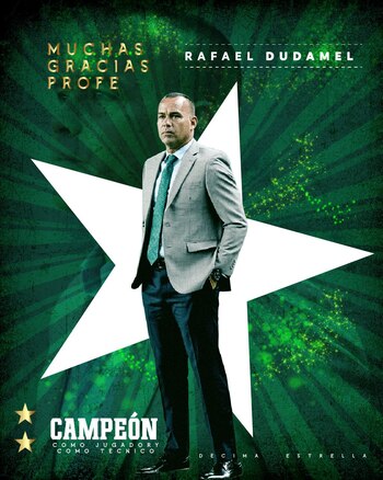 Rafael Dudamel fue despedido del