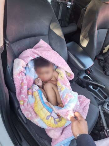 El infante fue resguardado por