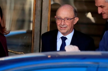 El exministro Cristobal Montoro en