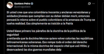 Respuesta de Gustavo Petro a