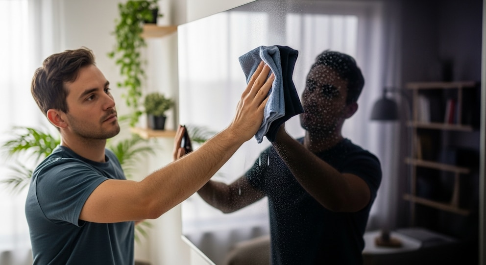 Qué método usar para limpiar la pantalla del televisor sin rayarla ni mancharla Qué método usar para limpiar la pantalla del televisor sin rayarla ni mancharla