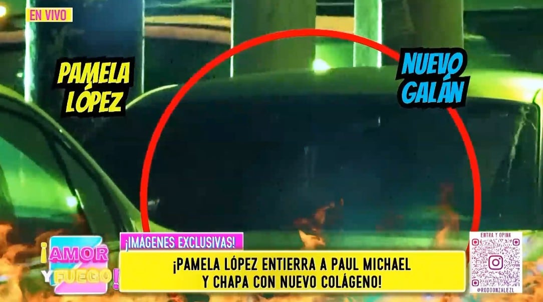Pamela López y Franco Portales: captan discusión durante su cita y luego terminan a los besos. Captura: Amor y fuego.