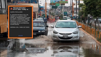 Alerta de Senamhi por lluvias