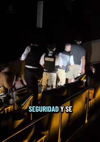 El caso se viralizó luego de que una mujer fuera captada lanzando patadas durante una discusión con otros espectadores.