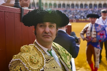El torero Morante de la Puebla en la sexta del abono taurino. A 16 de abril de 2026 en Sevilla (Andalucía, España) (Eduardo Briones / Europa Press)