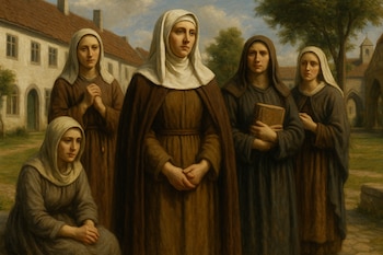 Las beguinas combinaron vida espiritual y trabajo asalariado, logrando independencia económica y social inédita en la época (Imagen Ilustrativa Infobae)