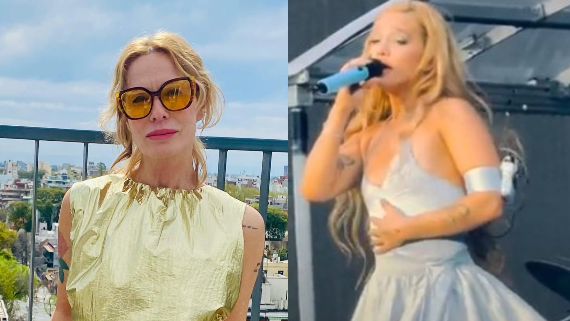 Gloria celebra el crecimiento profesional de Ángela Torres, quien recientemente fue telonera de Shakira y se destaca como una de las mejores voces de Argentina (Instagram)