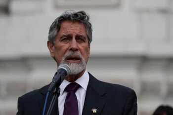 En la imagen, el presidente