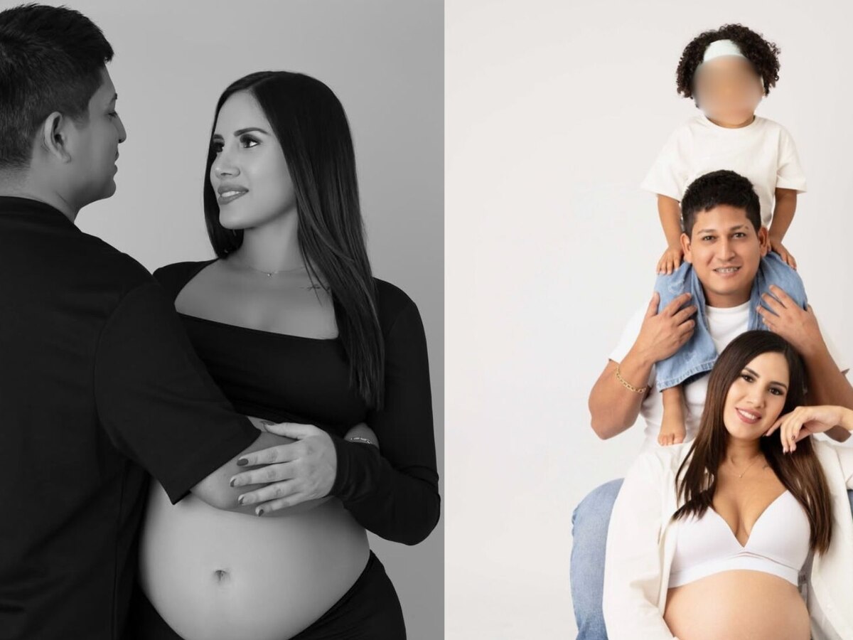 Darinka Ramírez muestra la buena relación entre su pareja y la hija de Jefferson Farfán: “Dulce espera en familia” - Infobae
