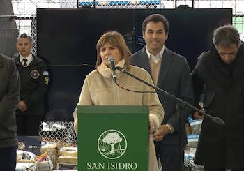 La ministra de Seguridad de