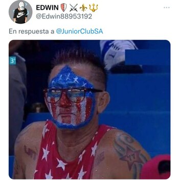 Los memes no perdonaron al Junior de Barranquilla tras ser eliminado por el Deportivo Cali / CAPTURA DE PANTALLA DE TWITTER