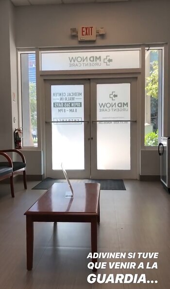 Jimena Barón concurrió a la