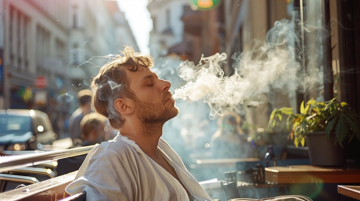 El cannabis actúa sobre el sistema endocannabinoide y puede producir euforia, alteración de la percepción del tiempo, menor coordinación motora y aumento del apetito. (Imagen ilustrativa Infobae)