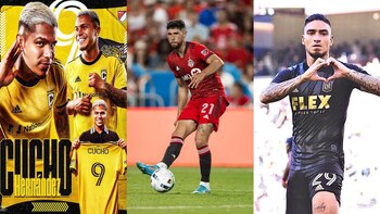 Cucho Hernández, Jonathan Osorio y