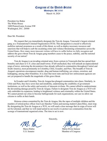 Congresistas del Partido Republicano le