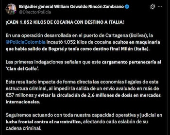 La Policía Nacional incauta una